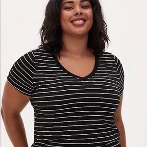 torrid striped tee